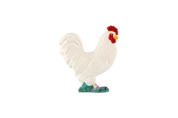 White Rooster - Domestic Chicken Toy