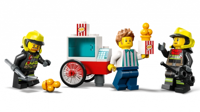Lego City Feuerwache und Löschfahrzeug