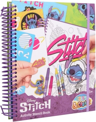 Libri da colorare e attività con Stitch