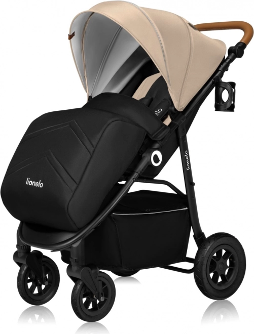 Lionelo sporty stroller natt in beige sand