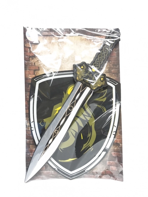 Foam Sword and Shield Set with Lion Design