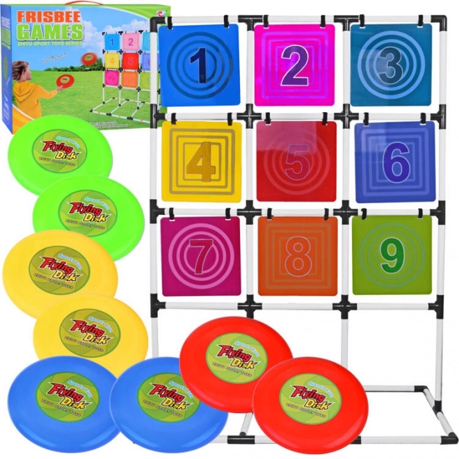 Precision Throwing Disc Target Game