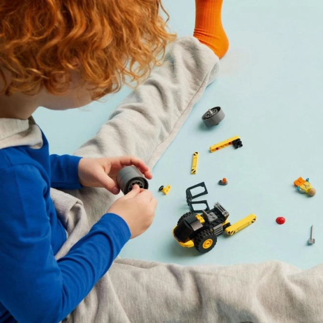 LEGO® City 60401 Gradbenični parni valjar