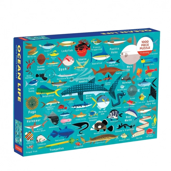 Ocean Life Puzzle by Mudpuppy