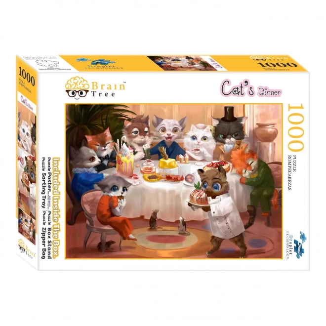 Brain Tree Cat's Dinner Puzzle