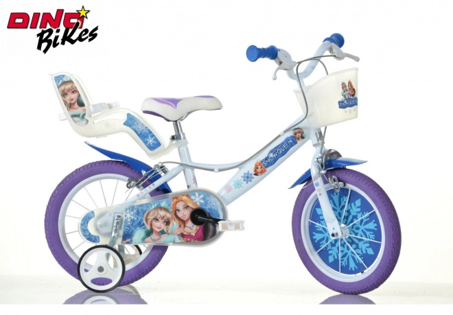 Dino Kids Bicycle Snow Queen Edition