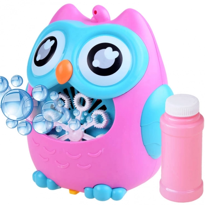 Bubble Machine Owl – pink