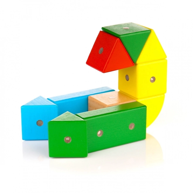 Wooden Magnetic Blocks Wabi