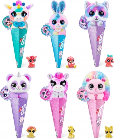 Coco Fantasy peluche animale con sorpresa