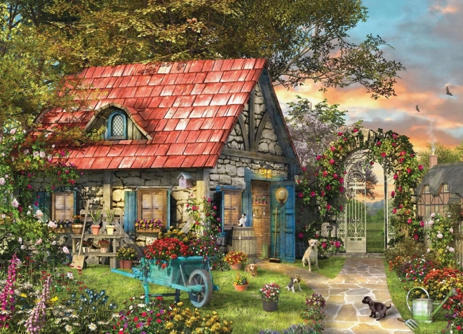 Eurographics countryside shed puzzle XL 500 pieces