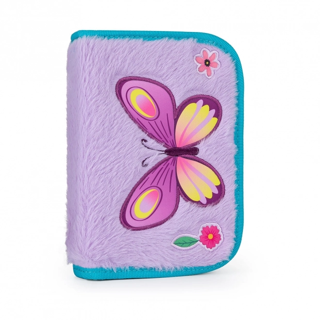 Butterfly Effect Plush Single Layer Pencil Case