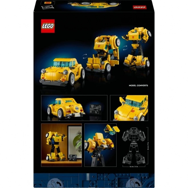 Lego Icons Transformers Bumblebee Model