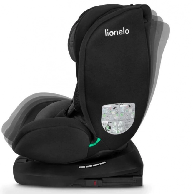 Lionelo Rotating Car Seat Bastiaan i-Size 40-150 cm Black Grey – Black Gray