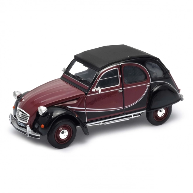 Detailed Citroen 2CV Charleston Model Car 1:24