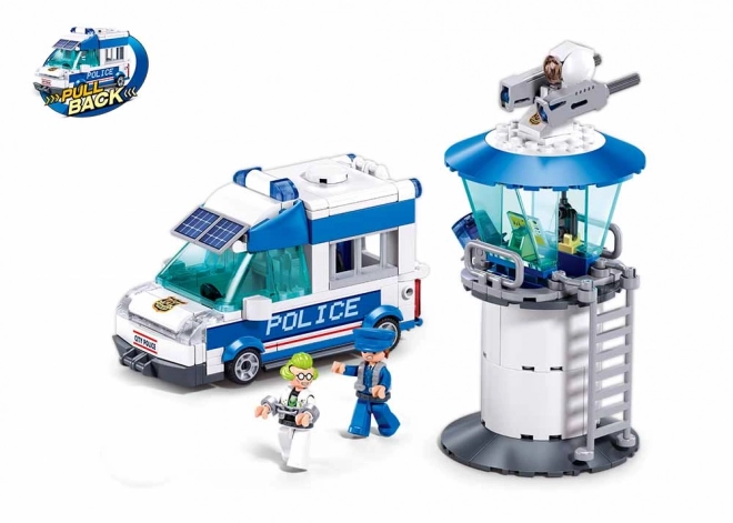 Sluban Transport Vehicle Adventure Set: Gangsters Behind Bars