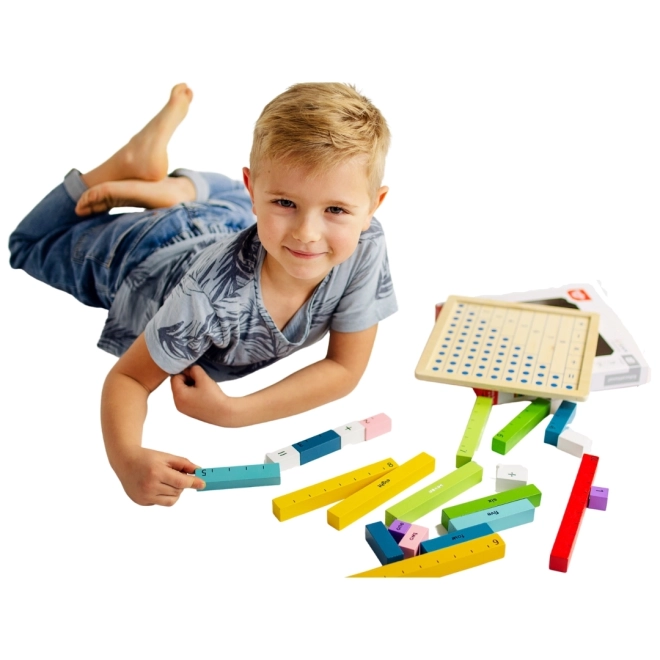 Gioco in legno - puzzle contare