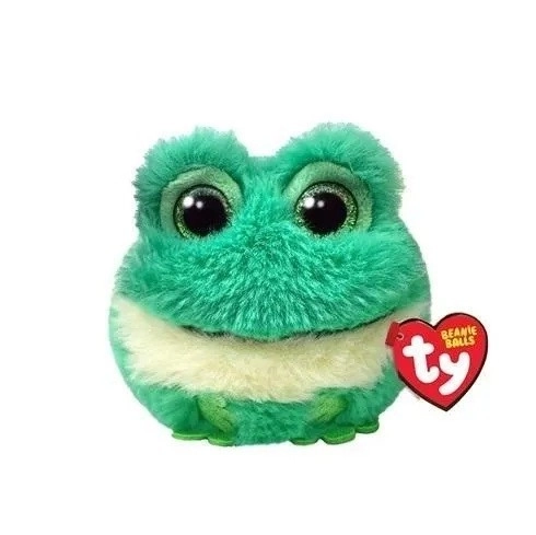 Ty Beanie Balls Frog Plush Toy