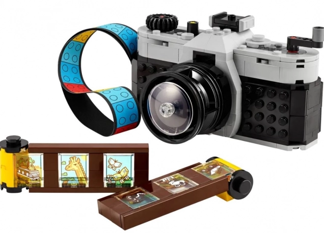 Retro Style Camera Building Set