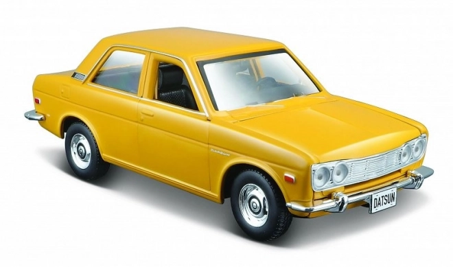 Model Datsun 510 1/24 Yellow