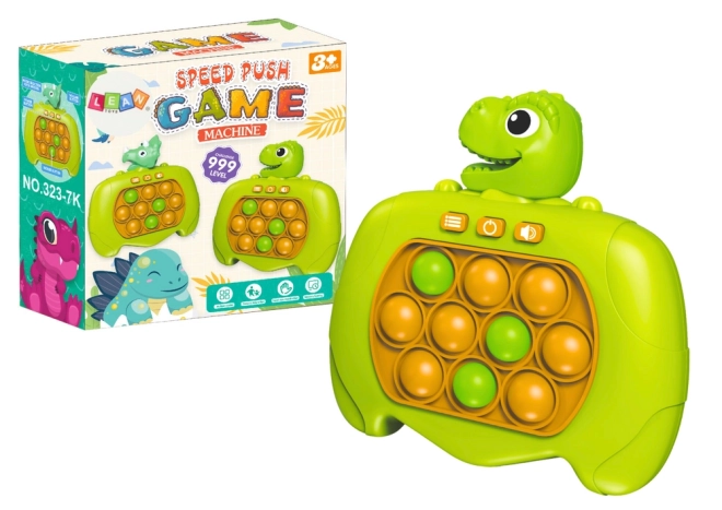 Dinosaur Pop-It Skill Game Console