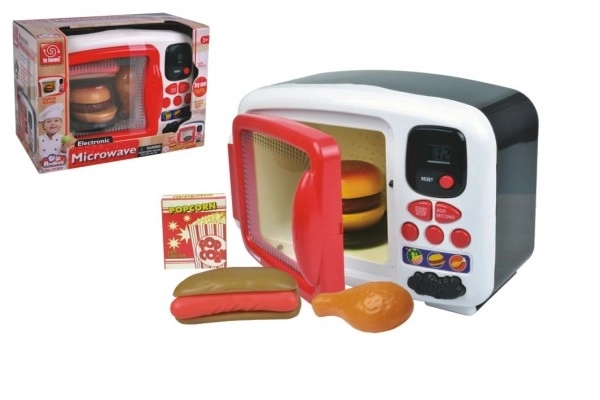 Electronic Plastic Microwave with Accessories