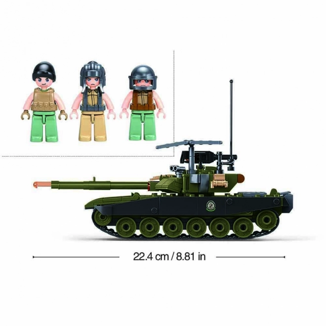 Sluban Army Tank Building Set