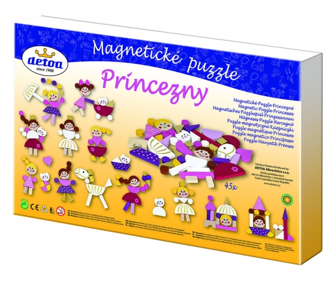 Magnetic Princess Puzzle in Box