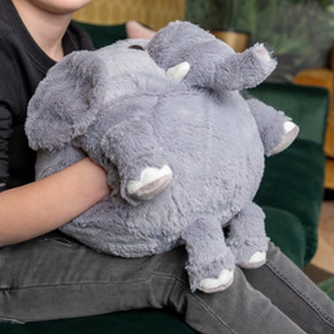 Warm Elephant Plush Pillow 3 in 1