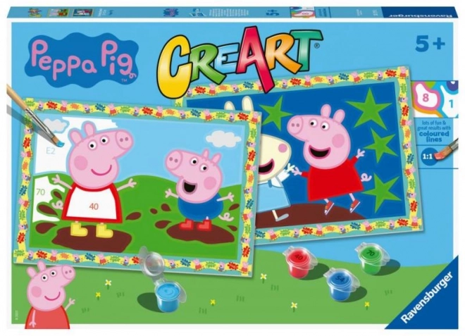 Creart Peppa Pig Painting Set