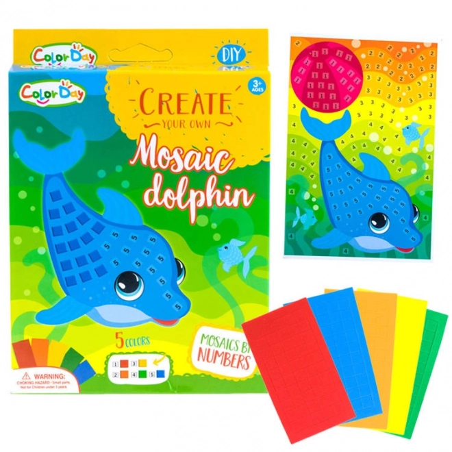 Creative Foam Mosaic Set – dolphin