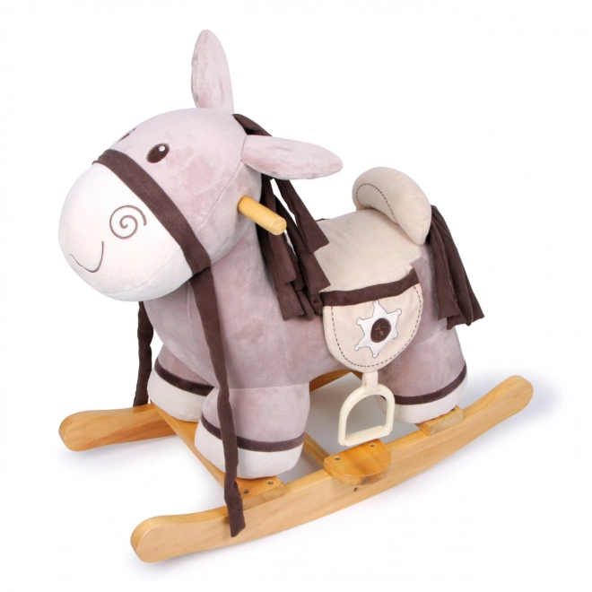 Wooden Rocking Horse Sheriff