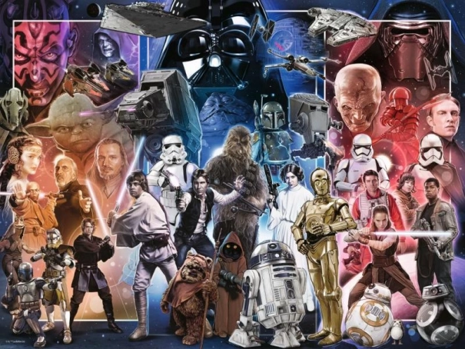 Star wars galaxy jigsaw puzzle 1500 pieces