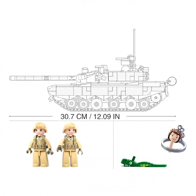 Sluban Main Battle Tank Type 99A Building Set