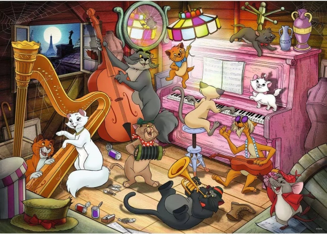 Disney Aristocats Puzzle 1000 Pieces