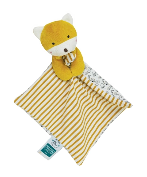 Gift Set - Plush Fox with Organic Cotton Blanket