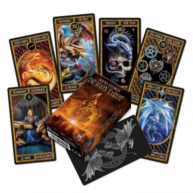 Tarot Cards Dragons by Anne Stokes