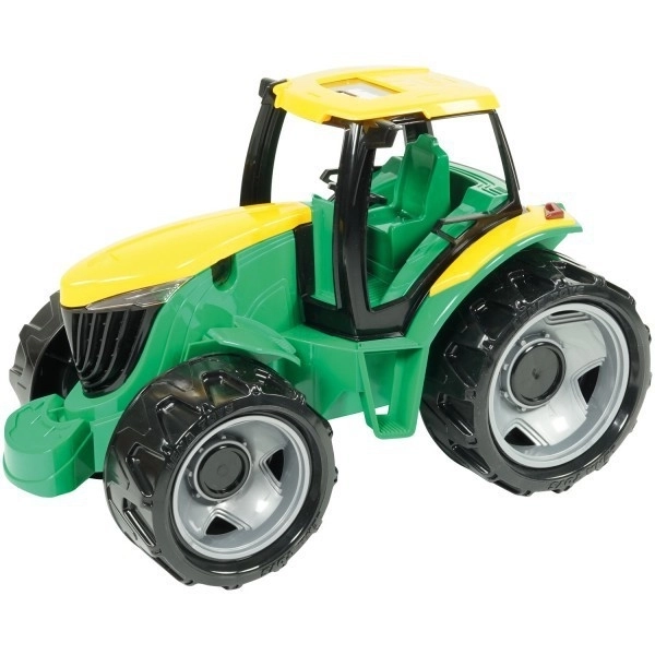 Green and Yellow Tractor with Sunroof