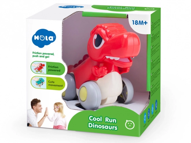 Charming Riding Dinosaur Toy for Toddlers – Red