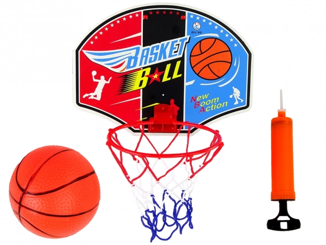 Basketball Set with Foldable Hoop