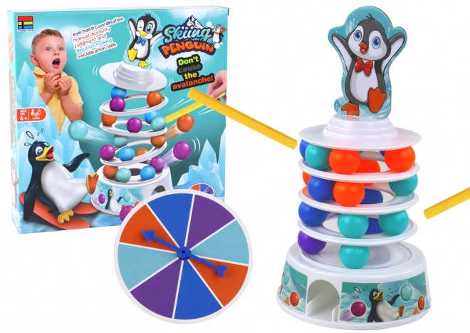 Penguin Stack and Balance Game