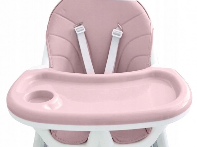 2-in-1 Pink Feeding Chair by EcoToys