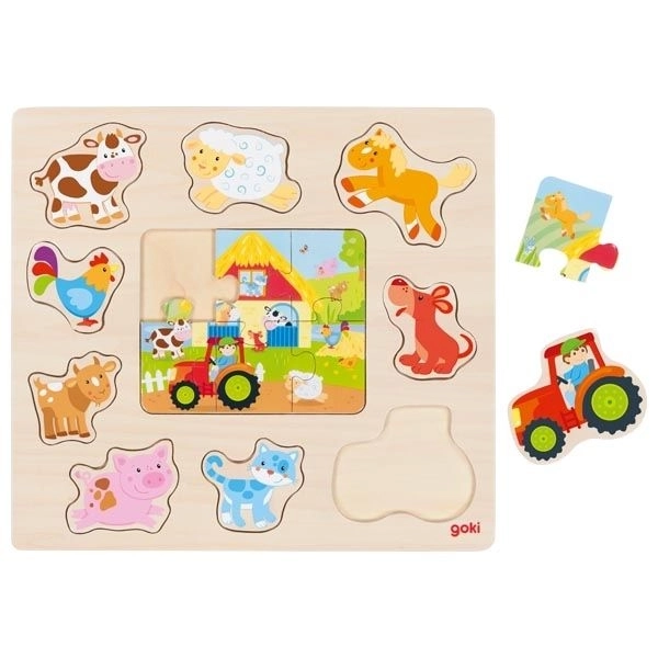 Wooden Farm Animals Puzzle