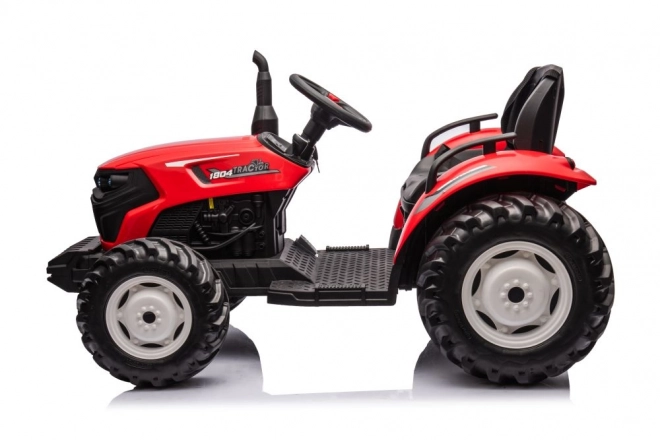 Red Electric Ride-On Tractor