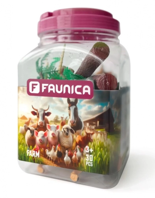 Farm-Themed Figurines and Accessories Set