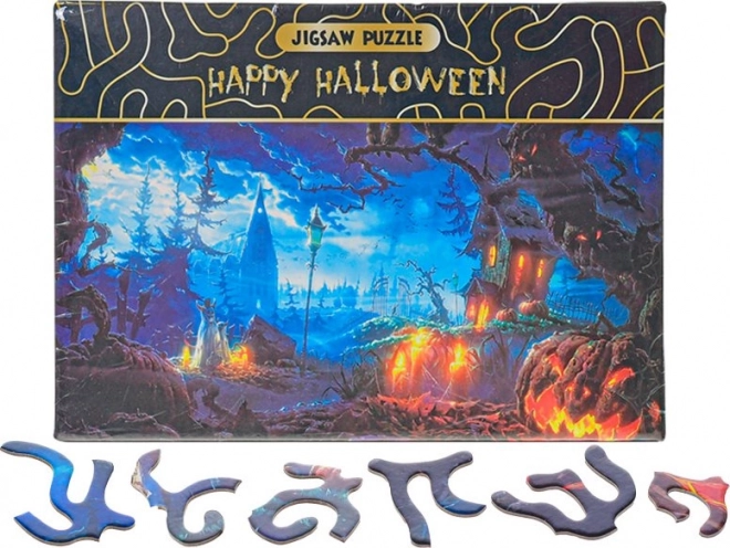 Halloween Puzzle: Pumpkin Garden 468 Pieces