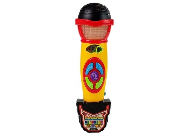 Yellow-Black Karaoke Microphone for Kids