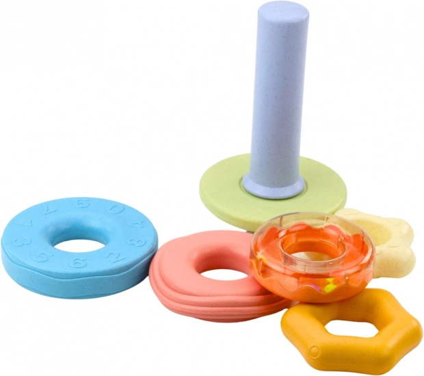 Torre Sensoriale con Anelli per Bambini
