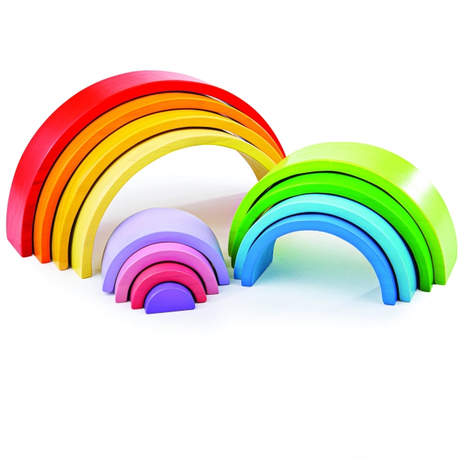 Bigjigs Wooden Stacking Rainbow