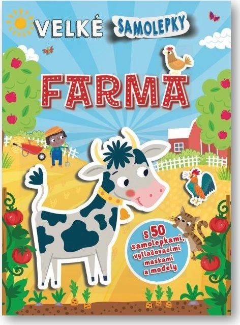 Velké samolepky Farma pro děti