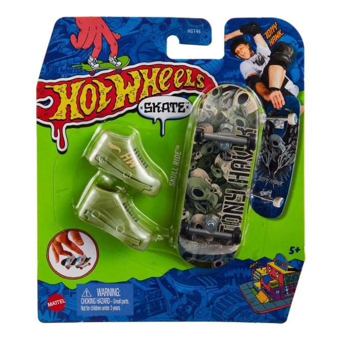 Fingerboard with Removable Skate Shoes by Hot Wheels